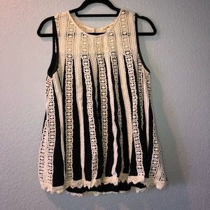 Anthropologie Lilis Closet Crochet Top!